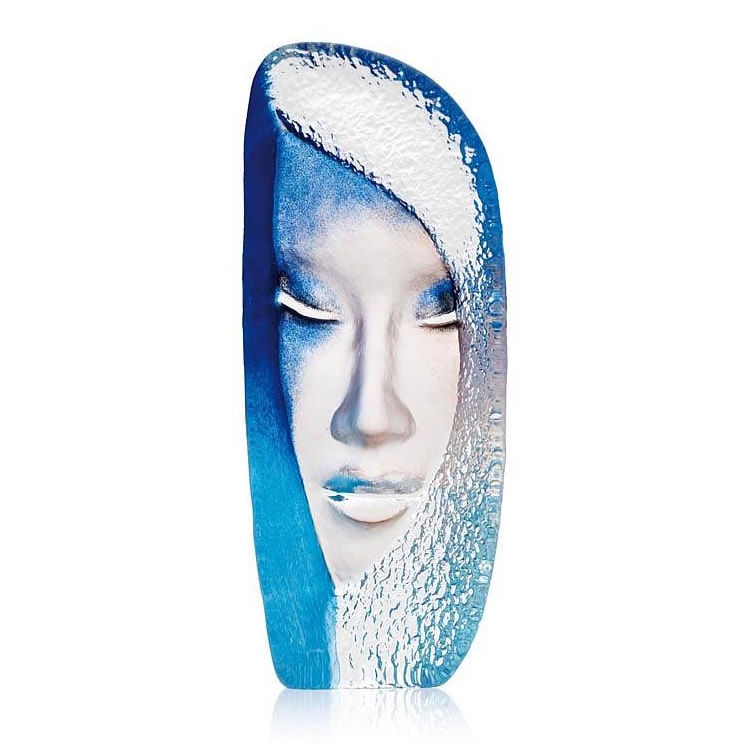 Mystiqua Crystal Modern Face Sculpture