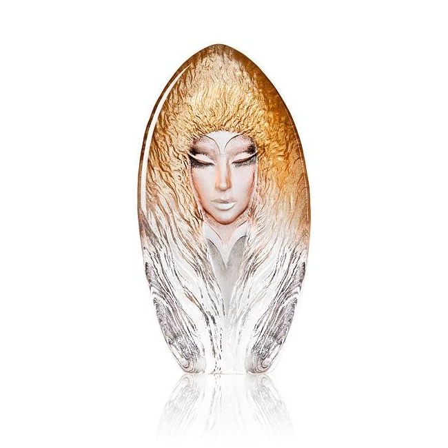 MASQ Dawn Female Crystal Modern Face Sculpture