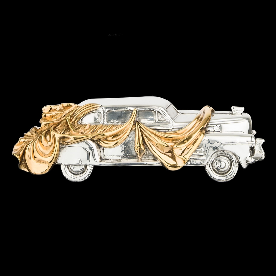 Clothed Automobile Sculpture by Salvador Dali