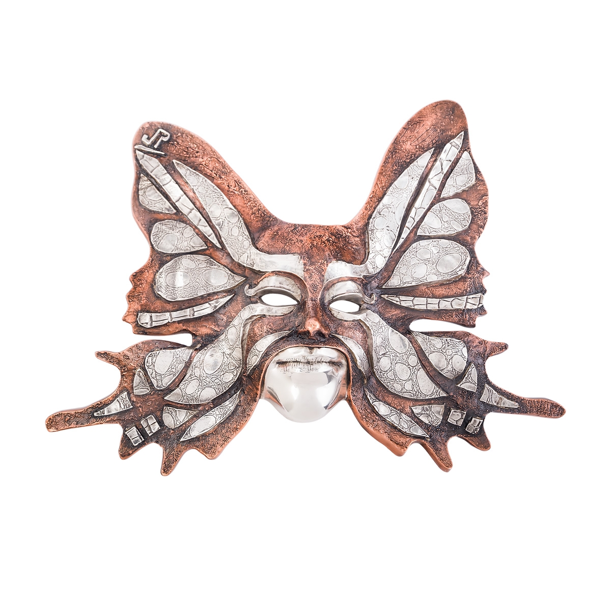 Butterfly Mask Wall Sculpture