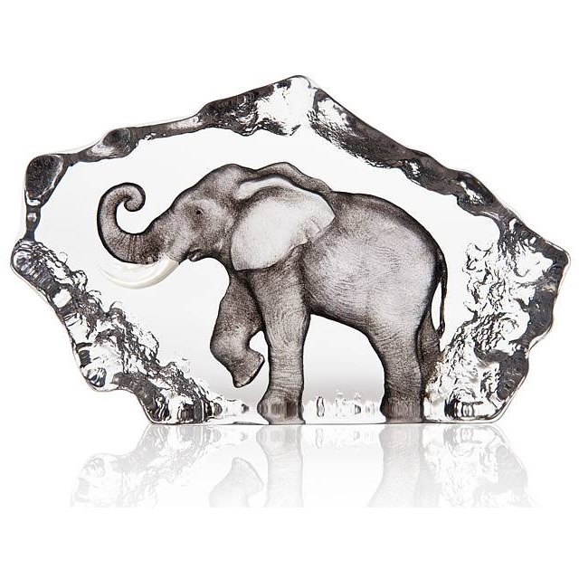 Elephant Crystal Sculpture