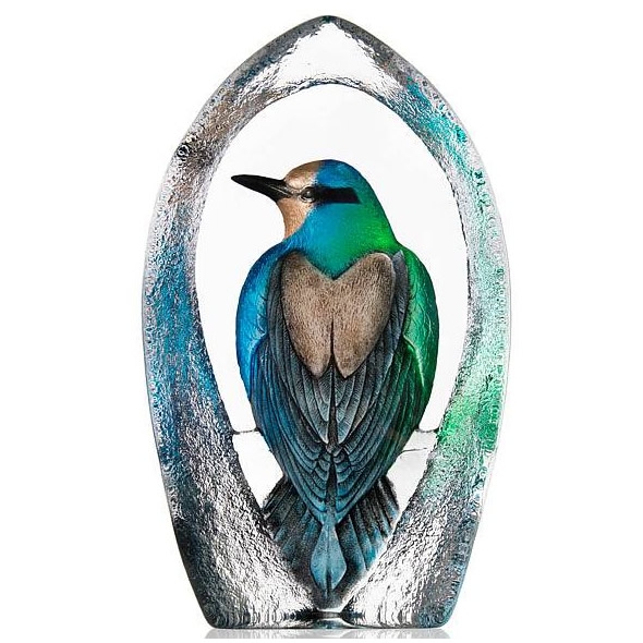 Colorina Bird Crystal Sculpture Limited Edition