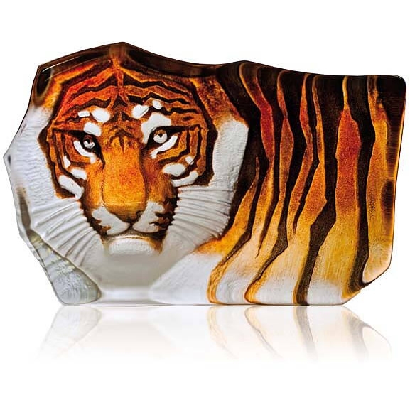 Tiger Crystal Sculpture Modern