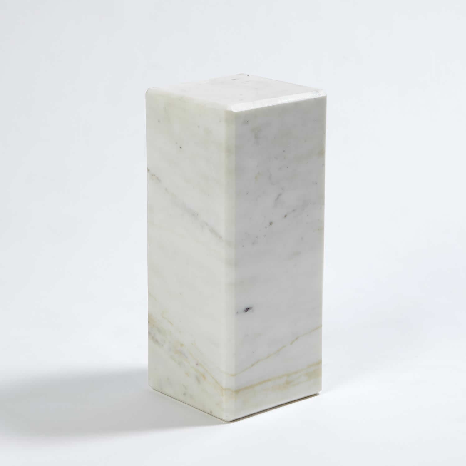 Marble Mini Pedestal Riser Large 5 x 12 Inch
