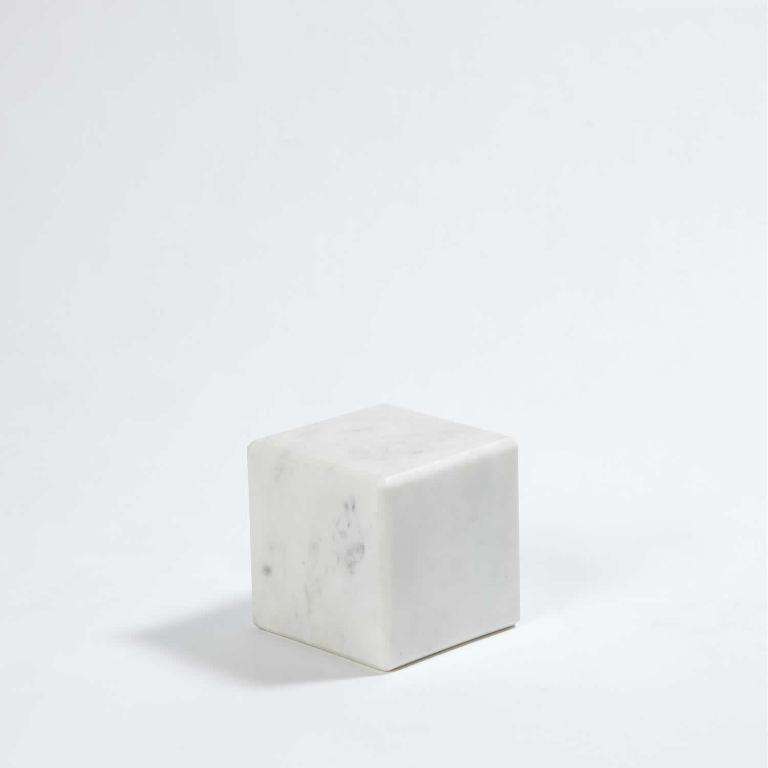 Marble Mini Pedestal Riser Small 5 x 5 Inch