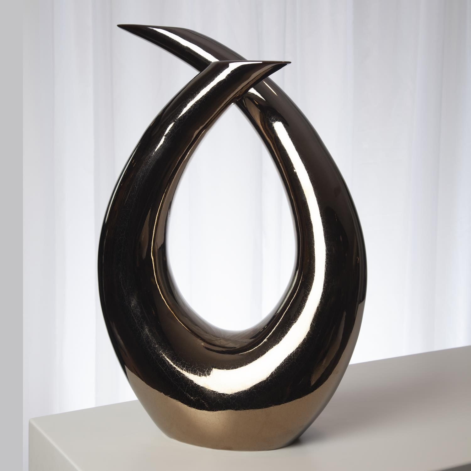 Loop Sculpture Murano Glass