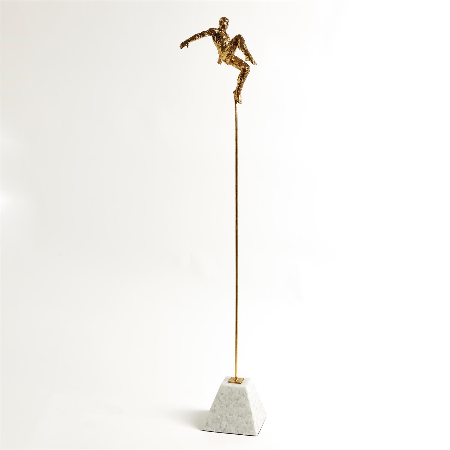 Acrobat Sculpture Skip Thai Gold Finish